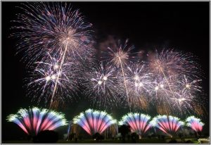 古河花火大会,2016,駐車場
